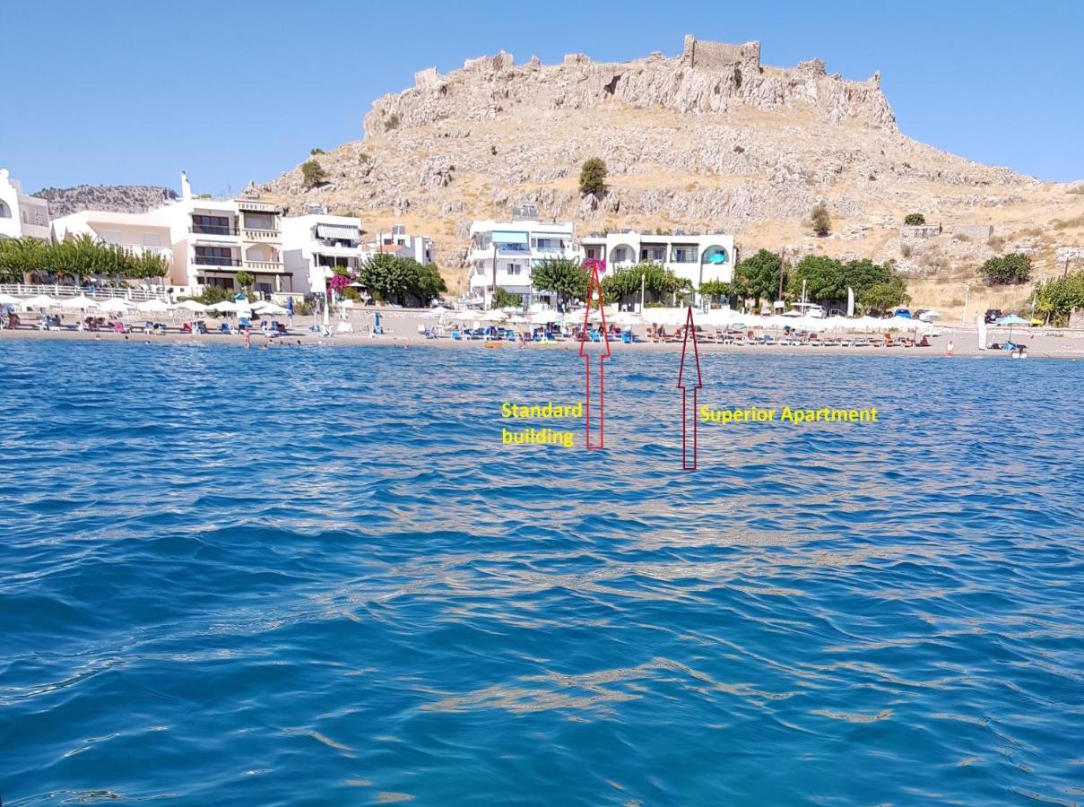 Haraki Mare Studios Beach Front Екстериор снимка
