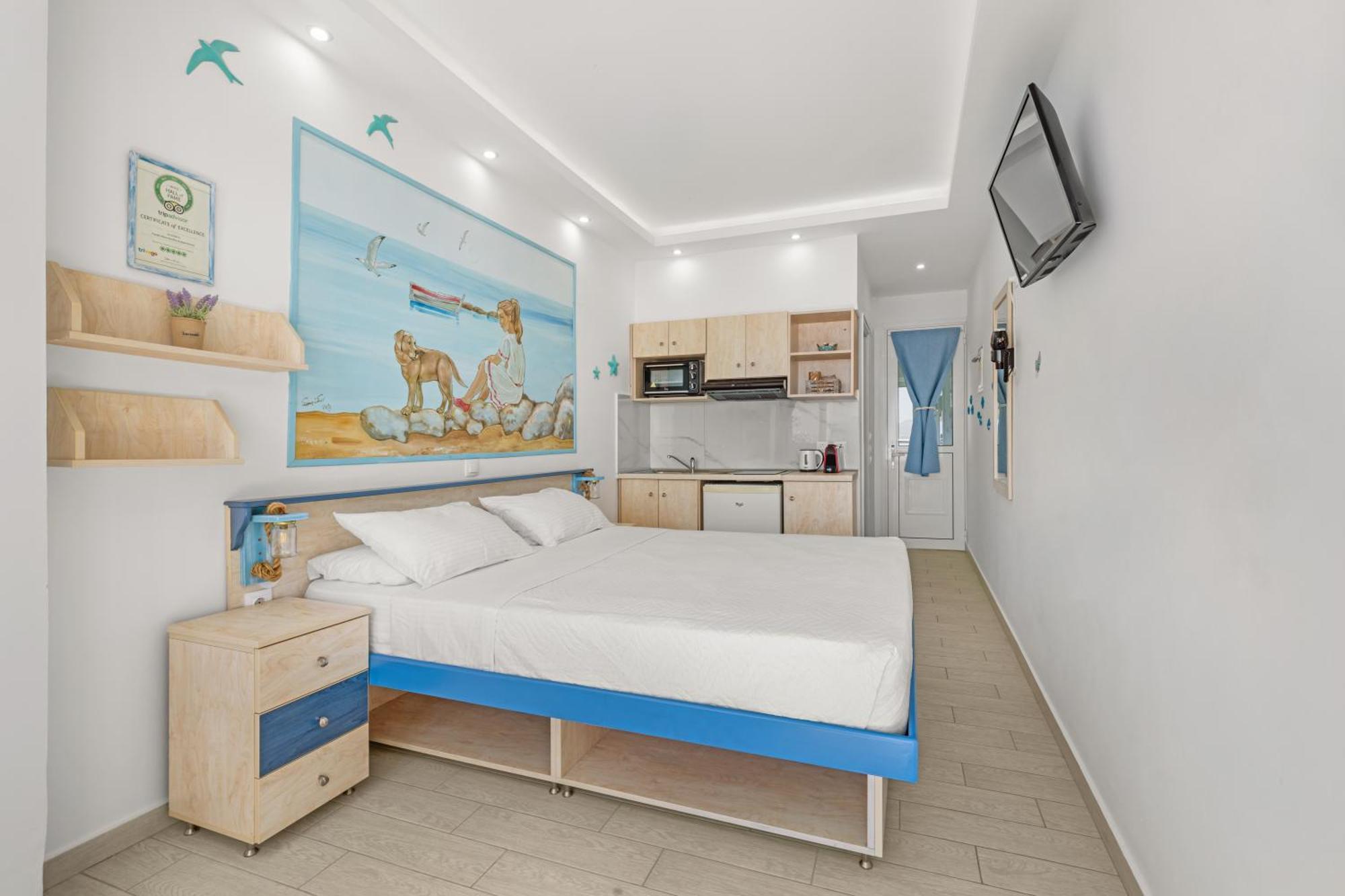 Haraki Mare Studios Beach Front Екстериор снимка